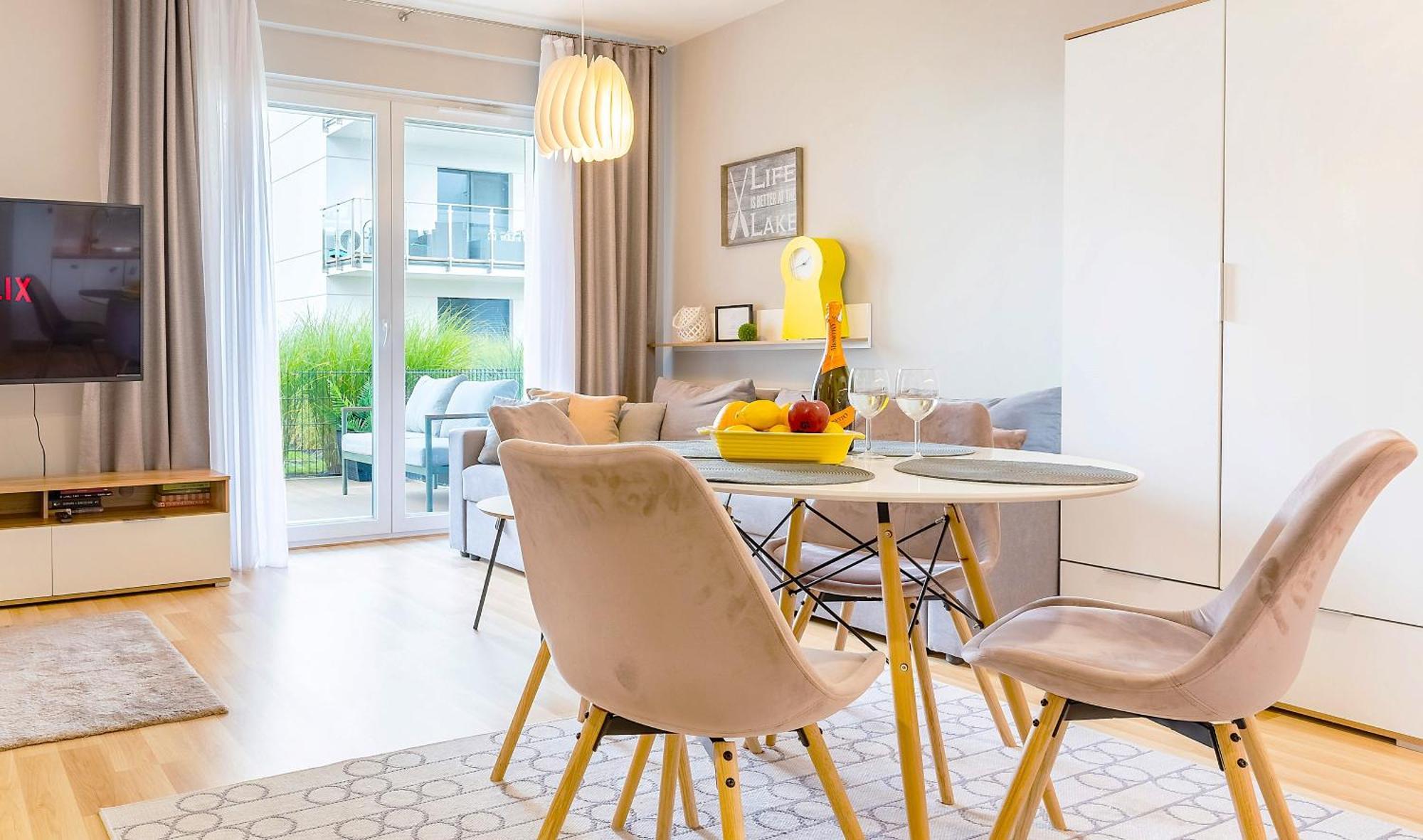 Marina Apartment - Przy Jeziorze, Taras, Tv55" Z Netflix I Prime, Parking Ілава Екстер'єр фото